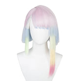 Anime Cyberpunk: Edgerunners Lucy Cosplay Wig Heat Resistant Synthetic Hair Carnival Halloween Party Props